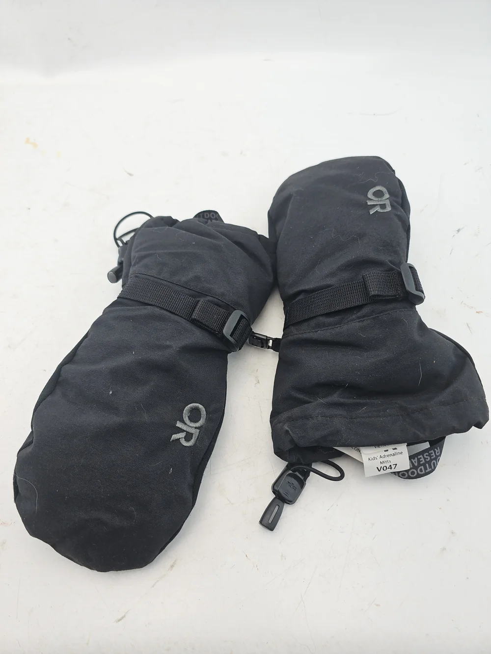 Outdoor Research Kids Black Mittens